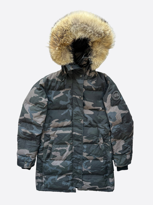 Canada Goose Black Camo Shelburne Black Label Women's Jacket