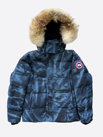 Canada Goose Blue Abstract Wyndham Men's Jacket