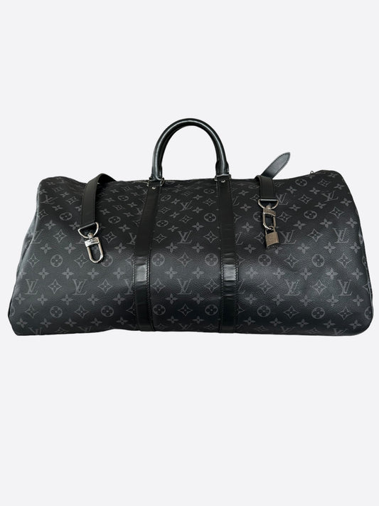 Louis Vuitton Monogram Eclipse Keepall 55