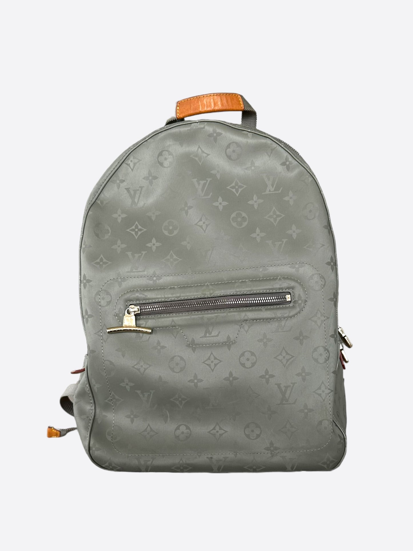 Louis Vuitton Silver Titanium Monogram Backpack