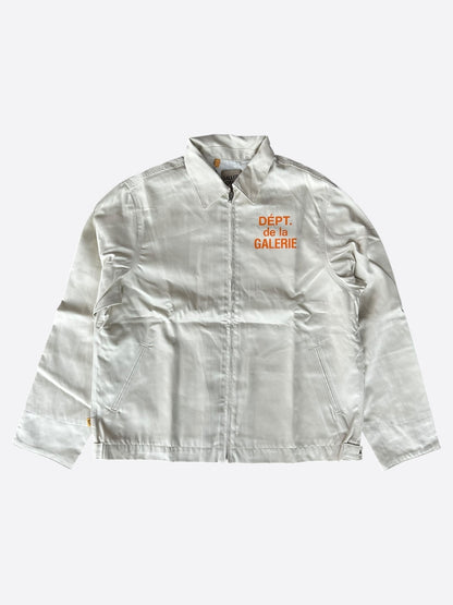 Gallery Dept Beige & Orange Logo Montecito Jacket