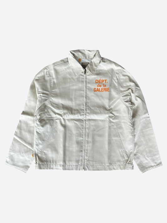 Gallery Dept Beige & Orange Logo Montecito Jacket