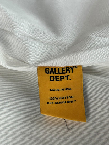 Gallery Dept Beige & Orange Logo Montecito Jacket