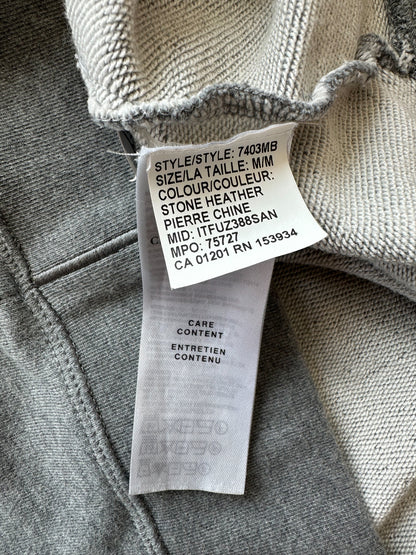 Canada Goose Grey Huron Black Label Hoodie