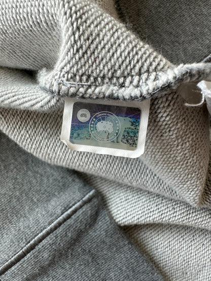 Canada Goose Grey Huron Black Label Hoodie
