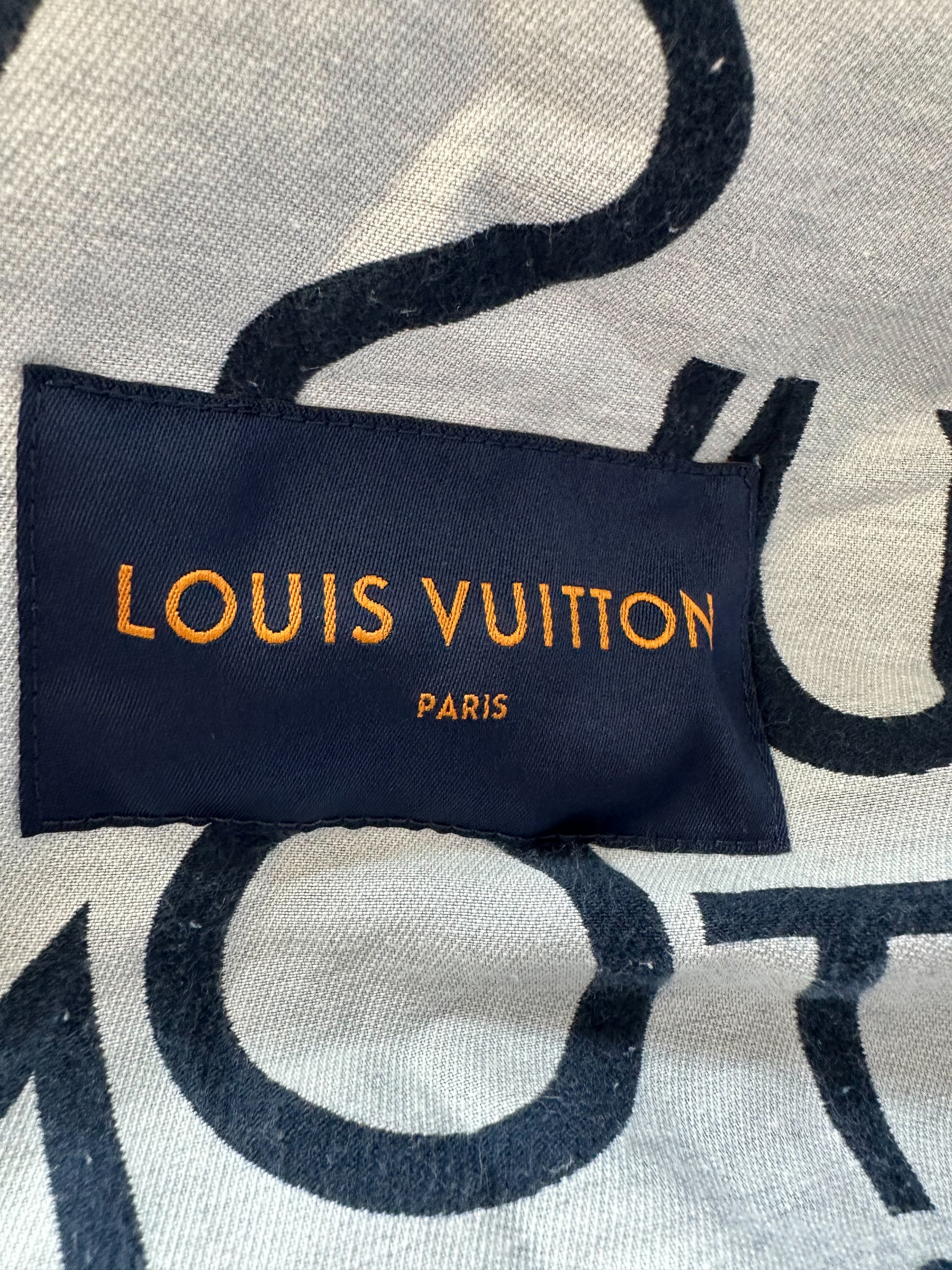 Louis Vuitton Blue And White Packable Galaxy Blouson