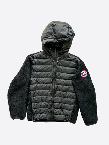 Canada Goose Black Hybridge Fleece Men's Jacket