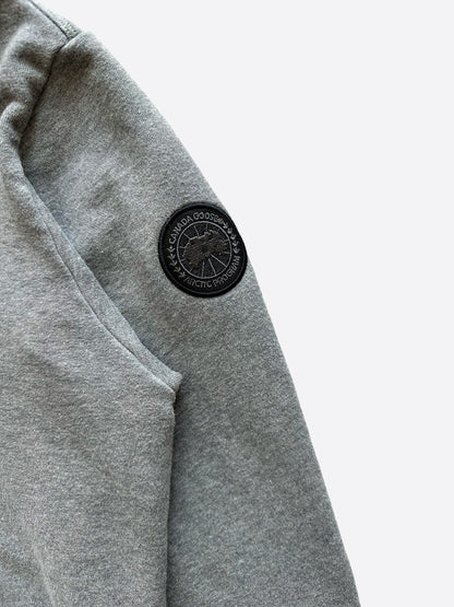 Canada Goose Grey Huron Black Label Hoodie
