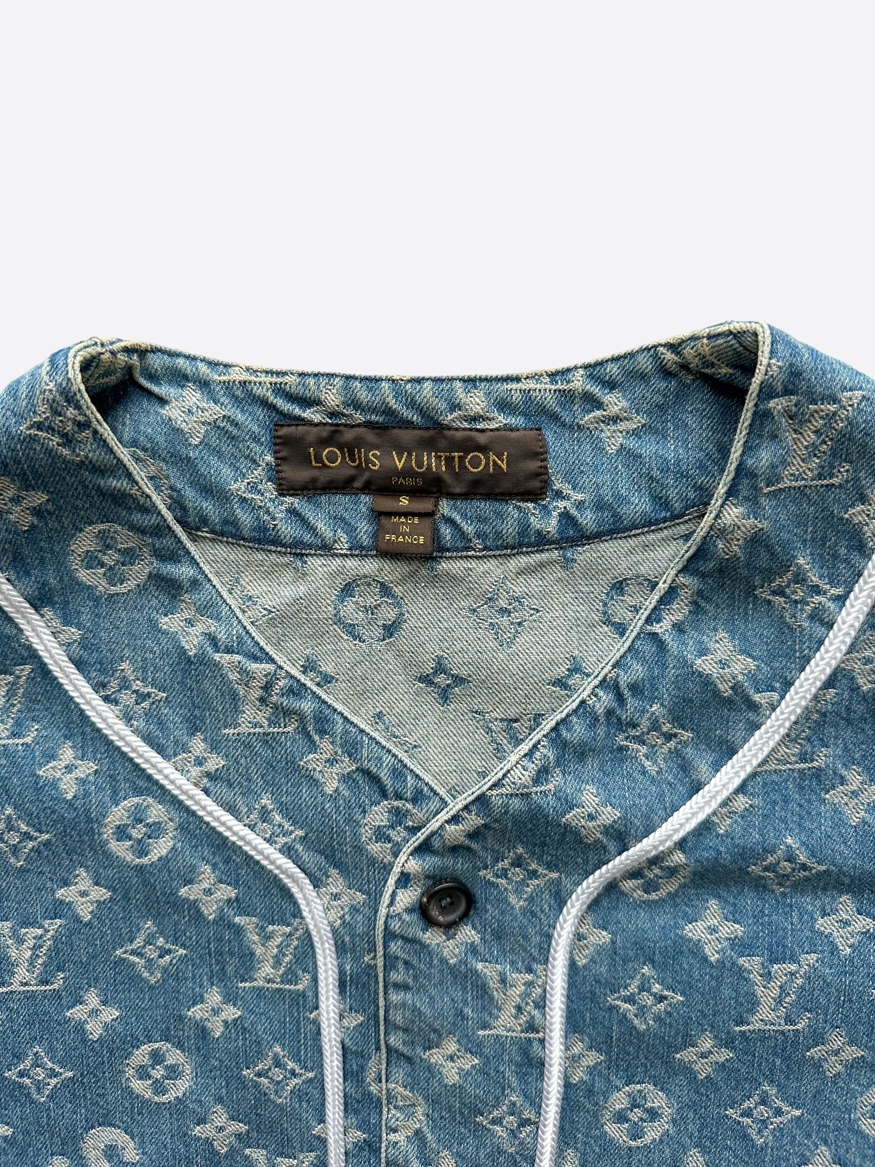 Supreme louis outlet vuitton baseball jersey