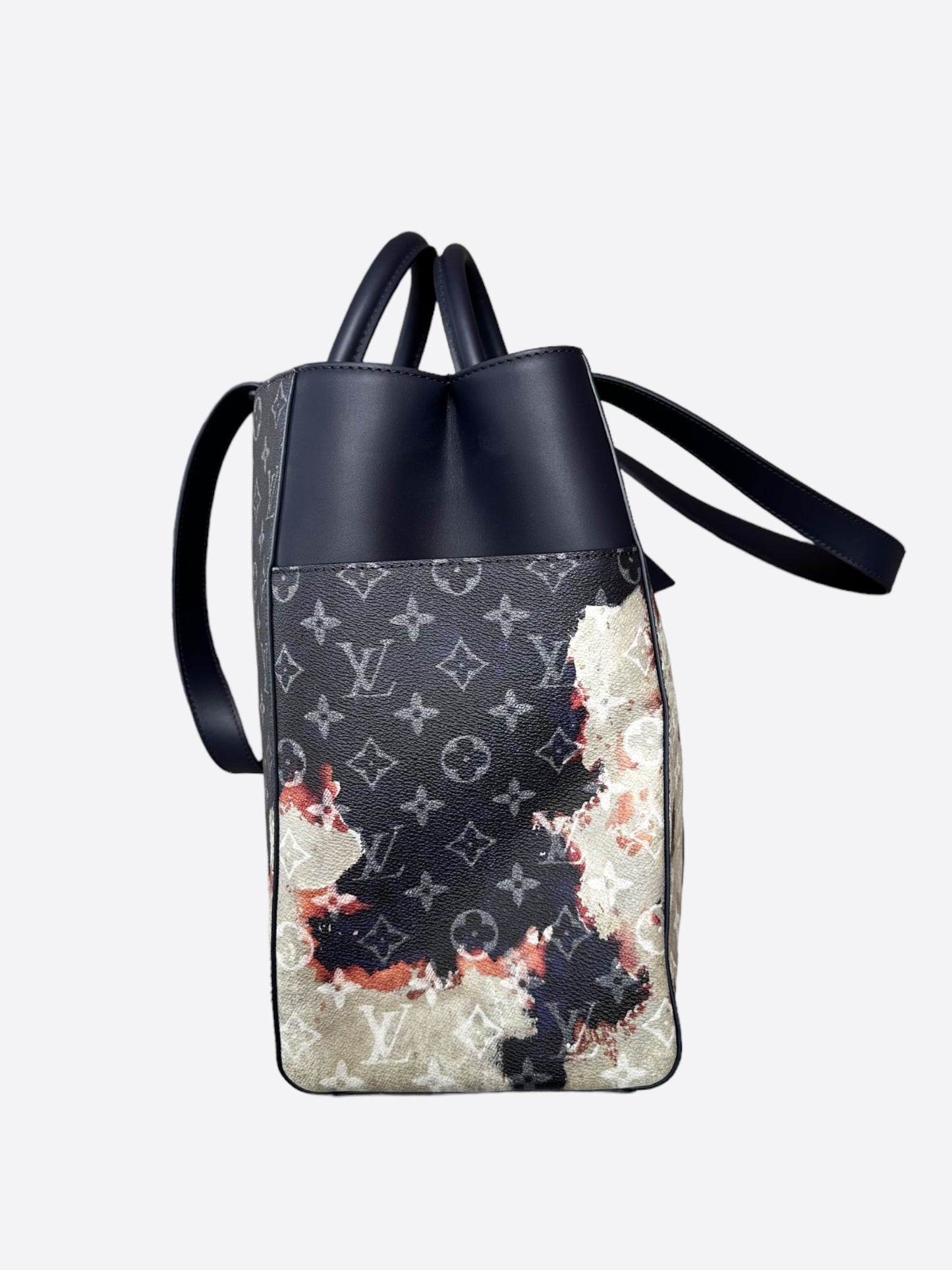 Louis Vuitton Blue Bleach Monogram Sac Plat 24H