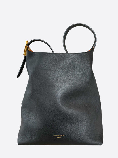 Louis Vuitton Black Low Key Hobo MM