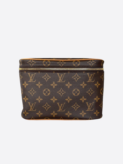 Louis Vuitton Brown Monogram Nice BB Toiletry Pouch