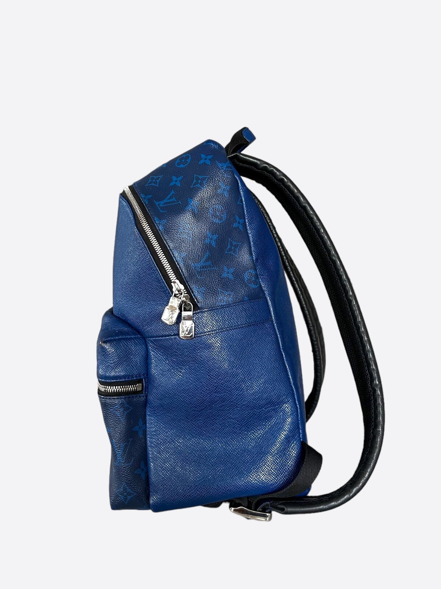 Louis Vuitton Blue Taigarama Monogram Discovery Backpack