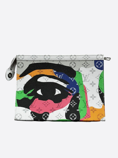 Louis Vuitton KidSuper Multicolor Monogram Pochette Voyage