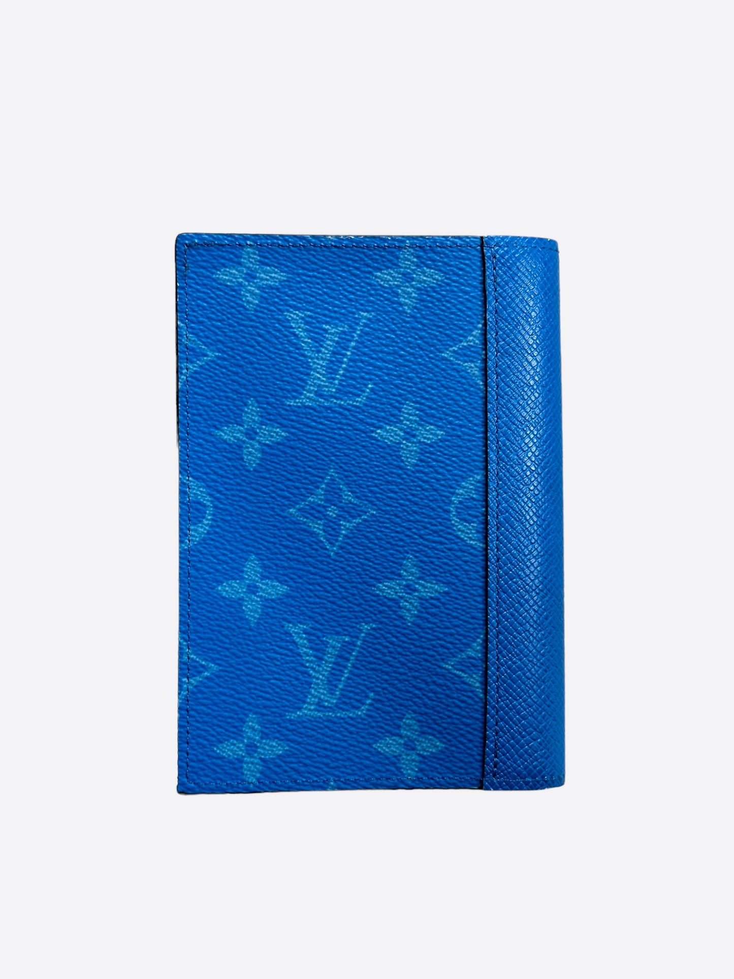 Louis Vuitton Blue Monogram Passport Cover