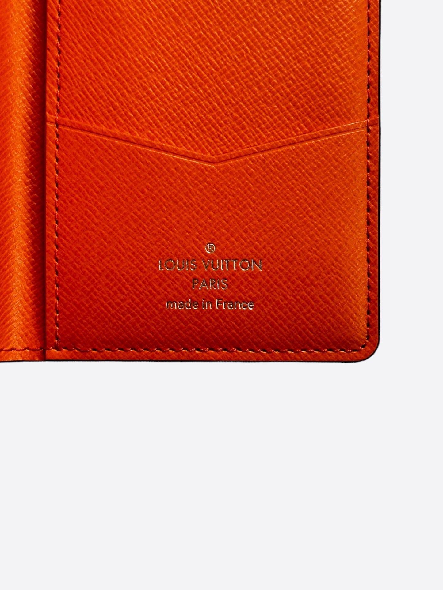 Louis Vuitton Orange Monogram Pocket Organizer