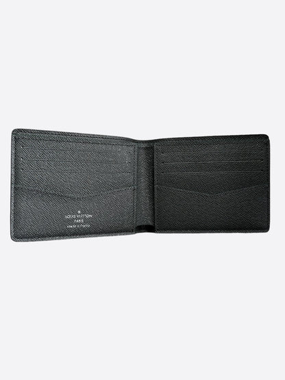 Louis Vuitton Dark Green Taigarama Slender Wallet