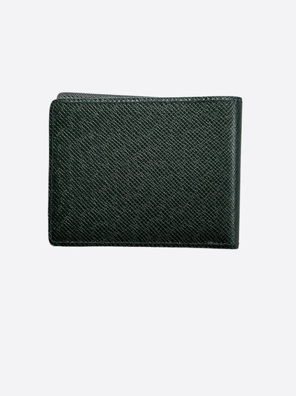 Louis Vuitton Dark Green Taigarama Slender Wallet