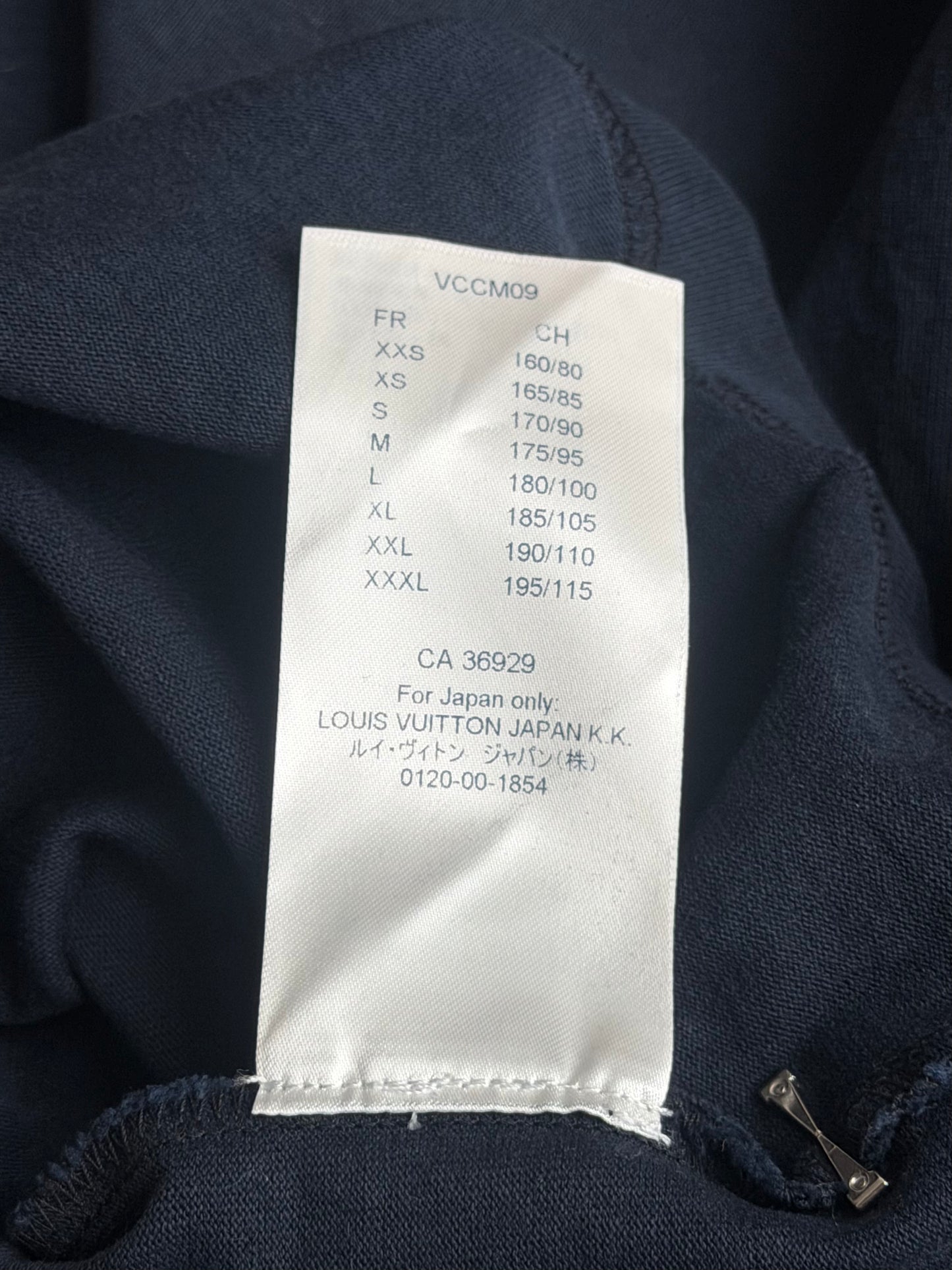 Louis Vuitton Navy Staples T-Shirt
