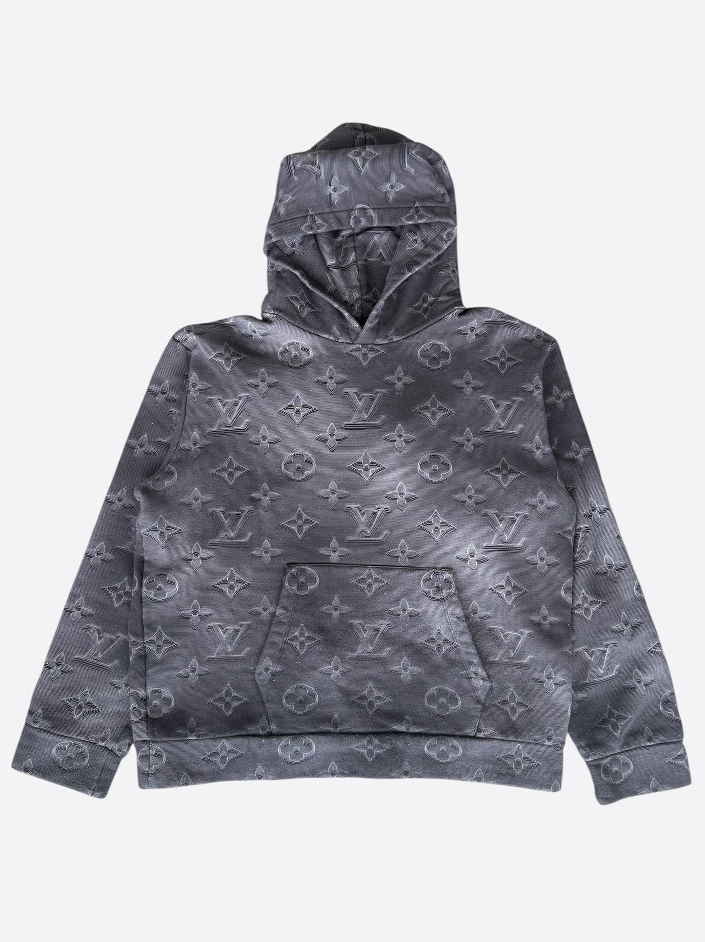 Louis Vuitton Grey 2054 Monogram Hoodie