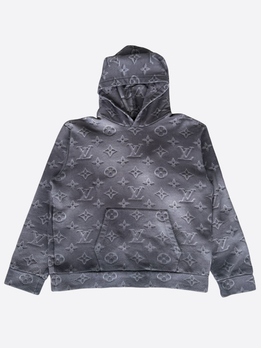 Louis Vuitton Grey 2054 Monogram Hoodie