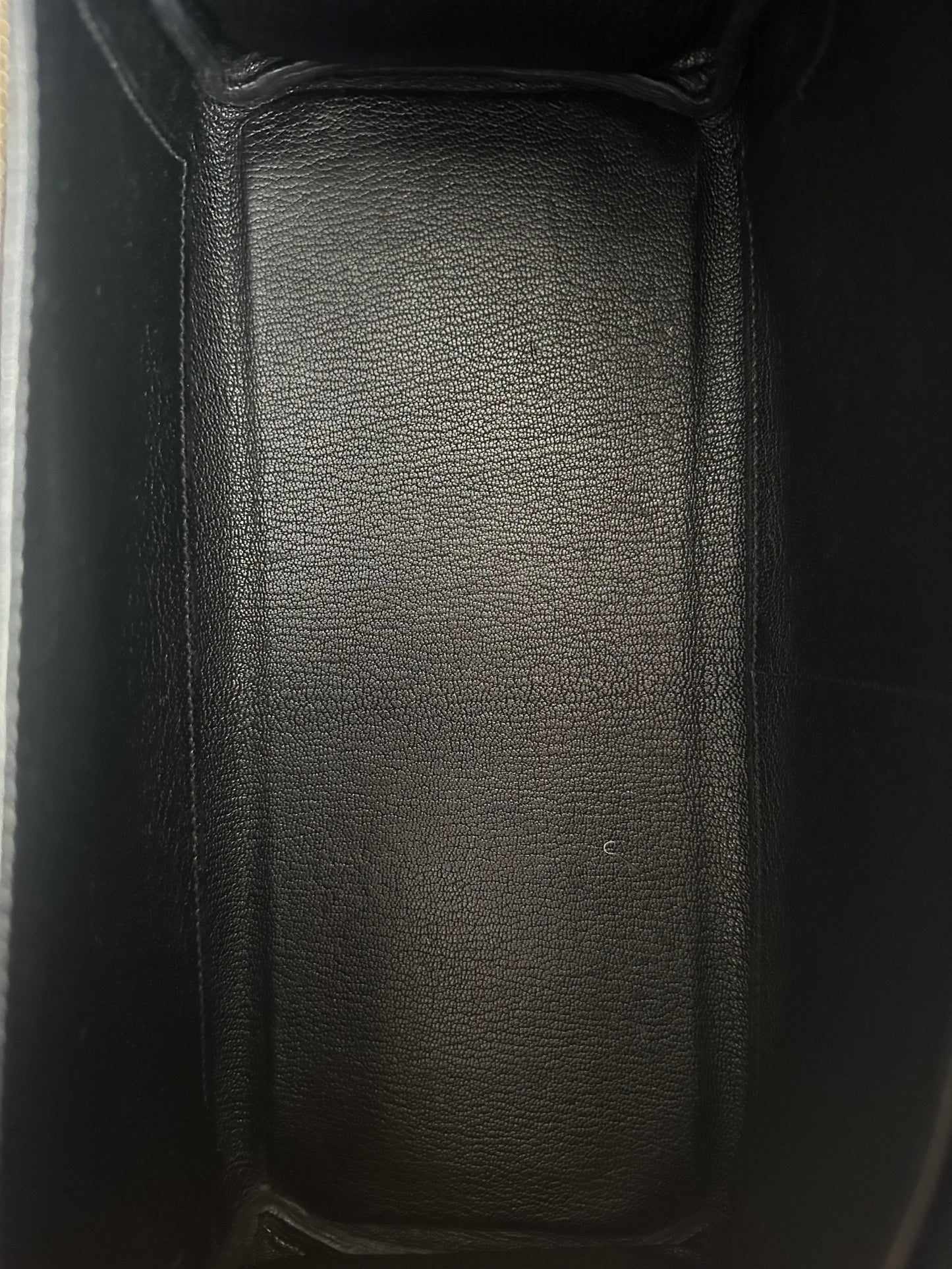 Hermes Black Togo & Gold Hardware Kelly 28