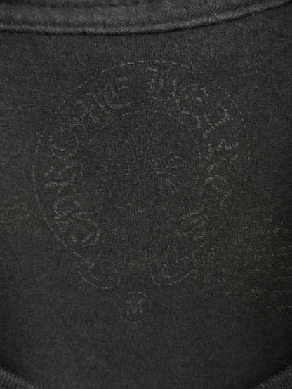 Chrome Hearts Black & White Miami Horseshoe Logo T-Shirt