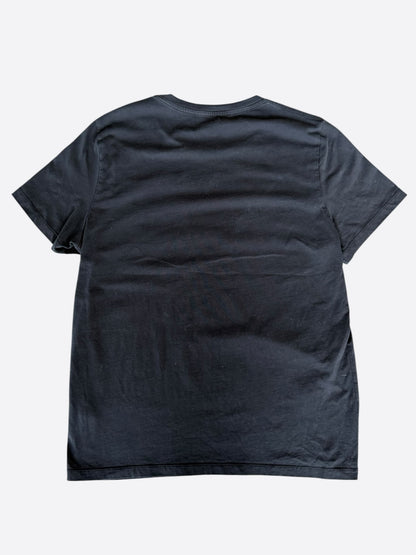 Balmain Black & White Logo T-shirt
