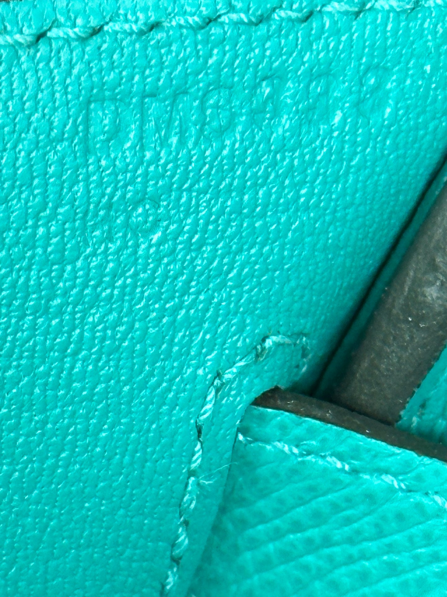 Hermes Vert Verone Epsom & Gold Hardware Birkin 30
