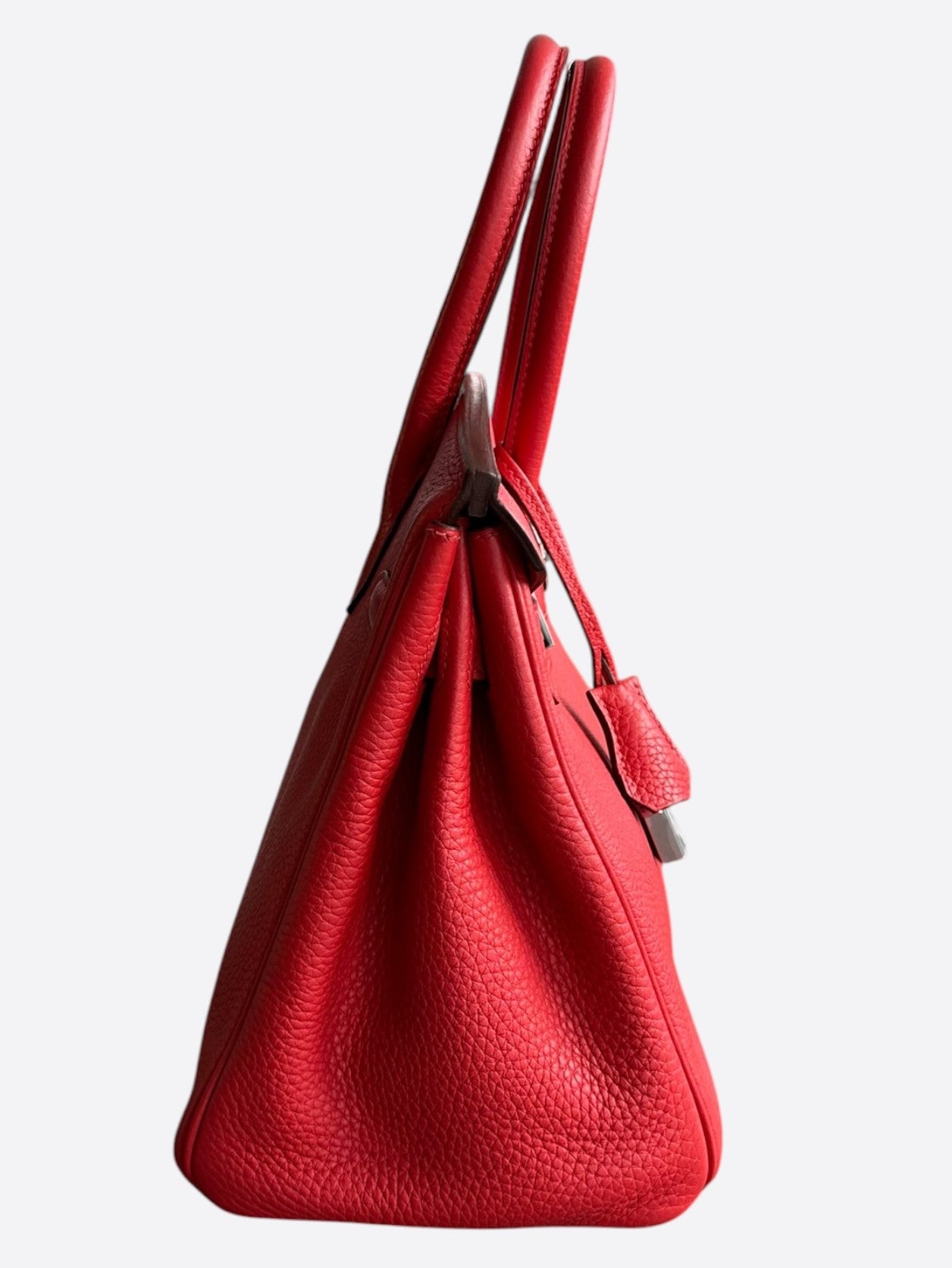Hermes Rouge Casaque Togo & Gold Hardware Birkin 30