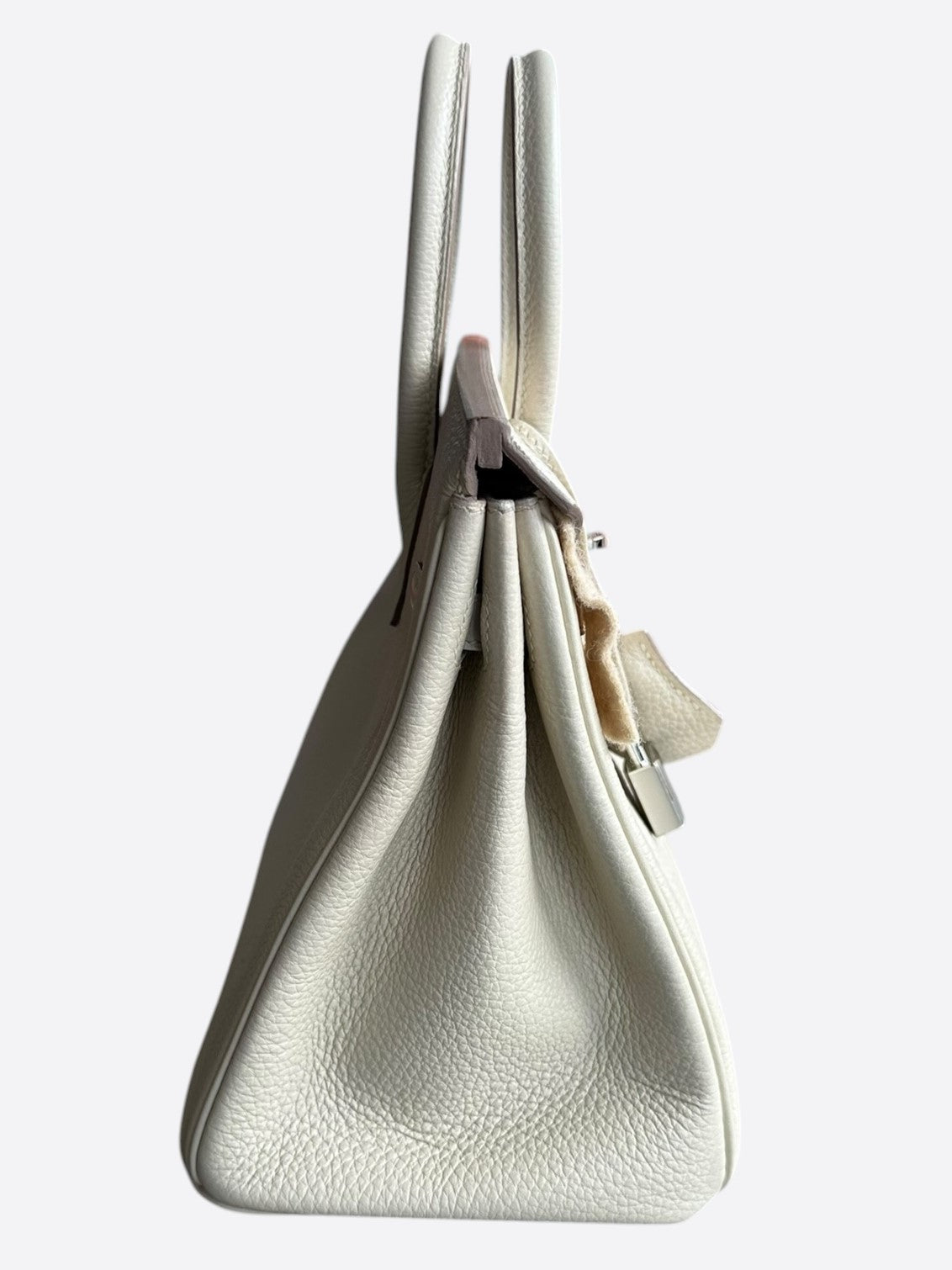 Hermes Craie Togo & Palladium Hardware Birkin 25