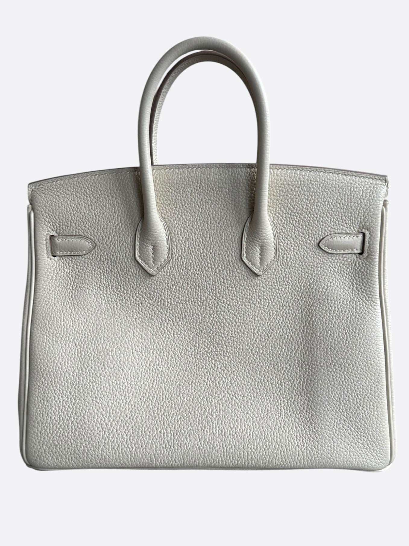 Hermes Craie Togo & Palladium Hardware Birkin 25