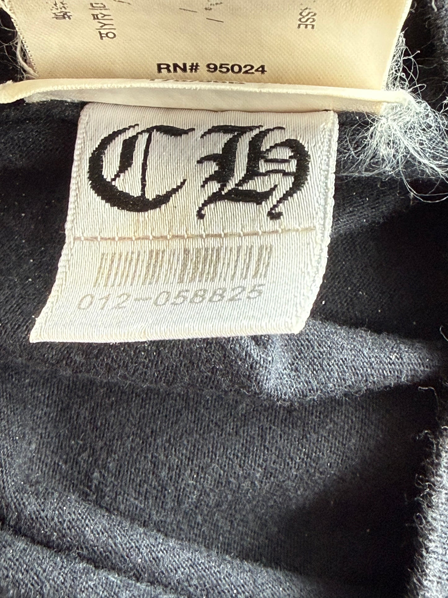 Chrome Hearts Black & White Foti Skulls Graphic T-Shirt