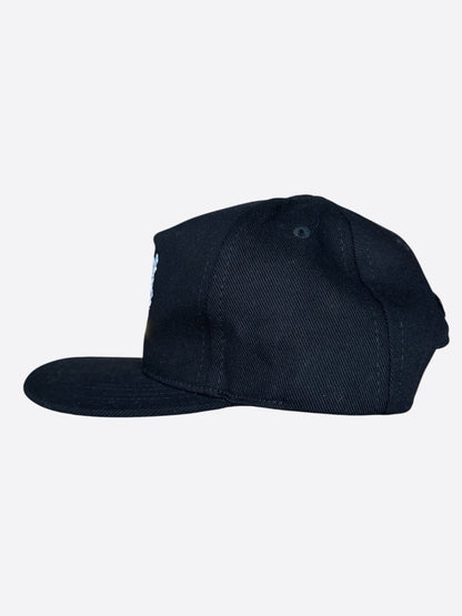 Chrome Hearts Black & White Wine Dagger Logo Hat