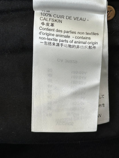 Louis Vuitton Black Monogram Carpenter Pants