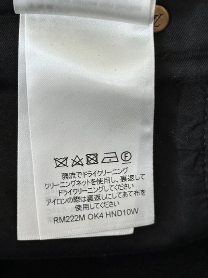 Louis Vuitton Black Monogram Carpenter Pants