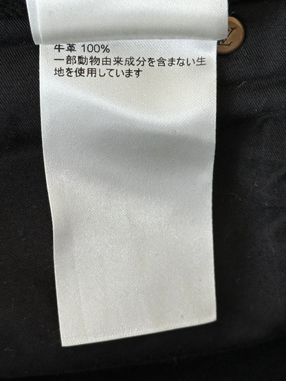 Louis Vuitton Black Monogram Carpenter Pants