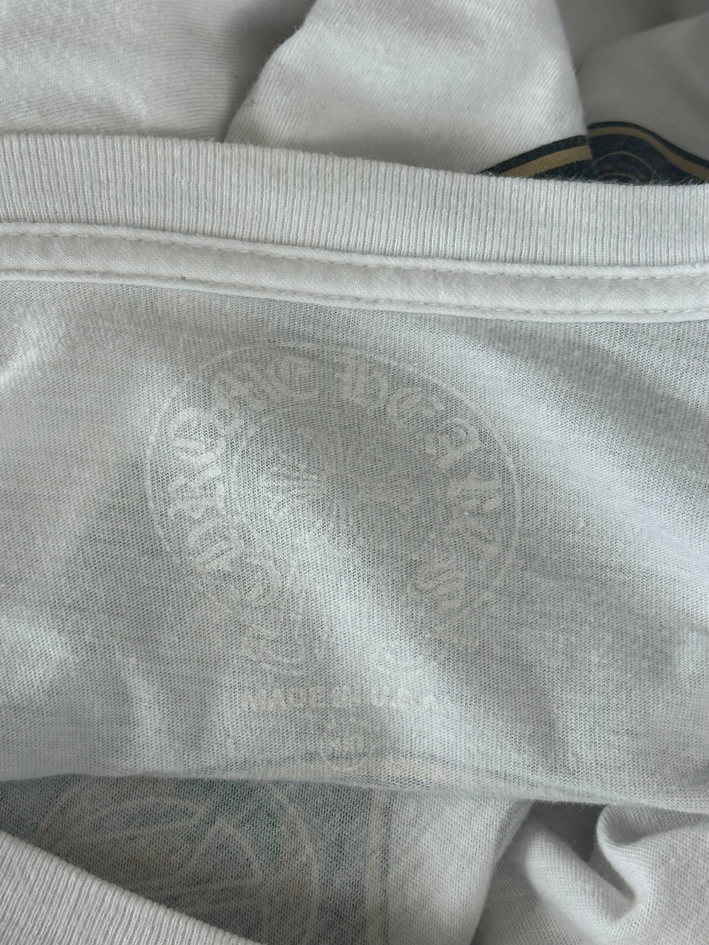 Chrome Hearts White Camouflage Horseshoe Logo Longsleeve T-Shirt