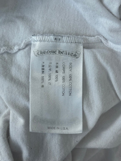 Chrome Hearts White Camouflage Horseshoe Logo Longsleeve T-Shirt