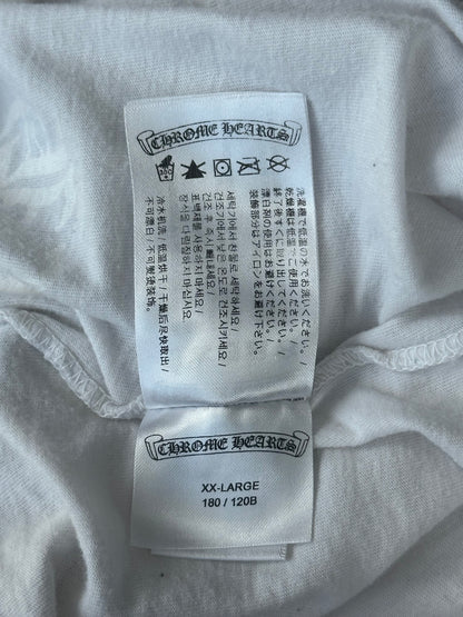 Chrome Hearts White Camouflage Horseshoe Logo Longsleeve T-Shirt