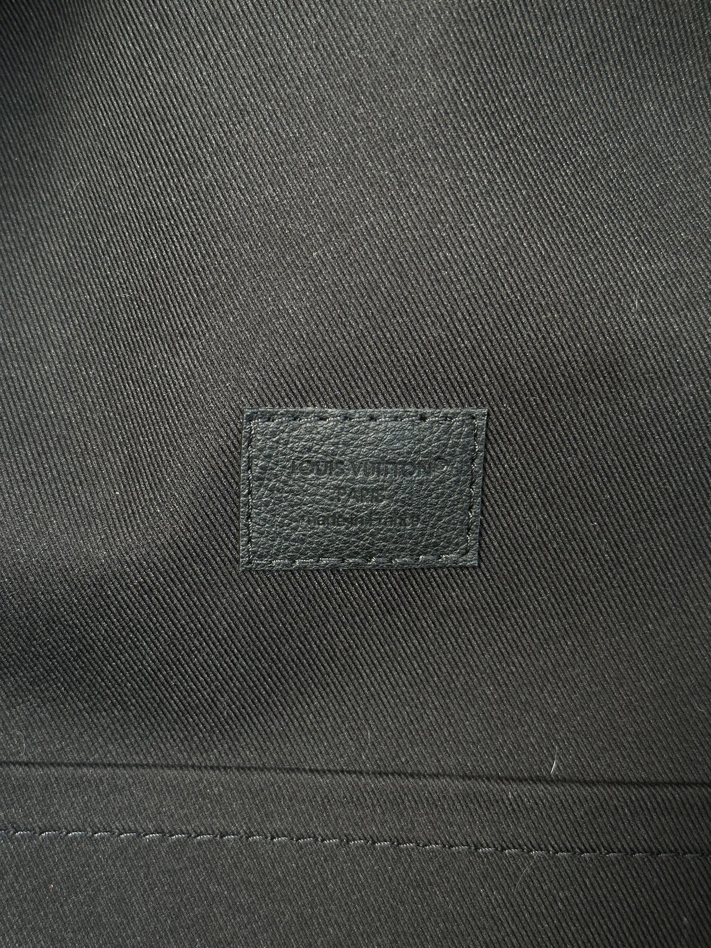 Louis Vuitton Black Shadow Monogram Discovery Backpack