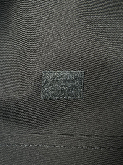 Louis Vuitton Black Shadow Monogram Discovery Backpack