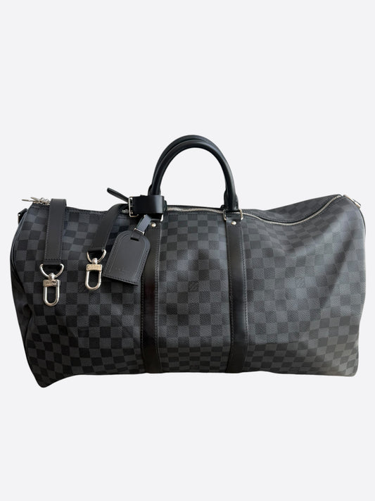 Louis Vuitton Damier Graphite Keepall 55