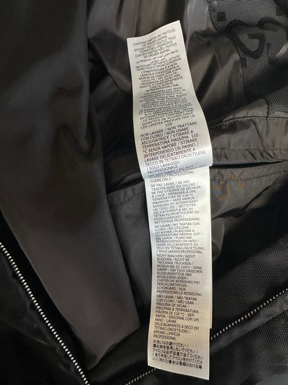 Gucci Black GG Monogram Puffer Jacket