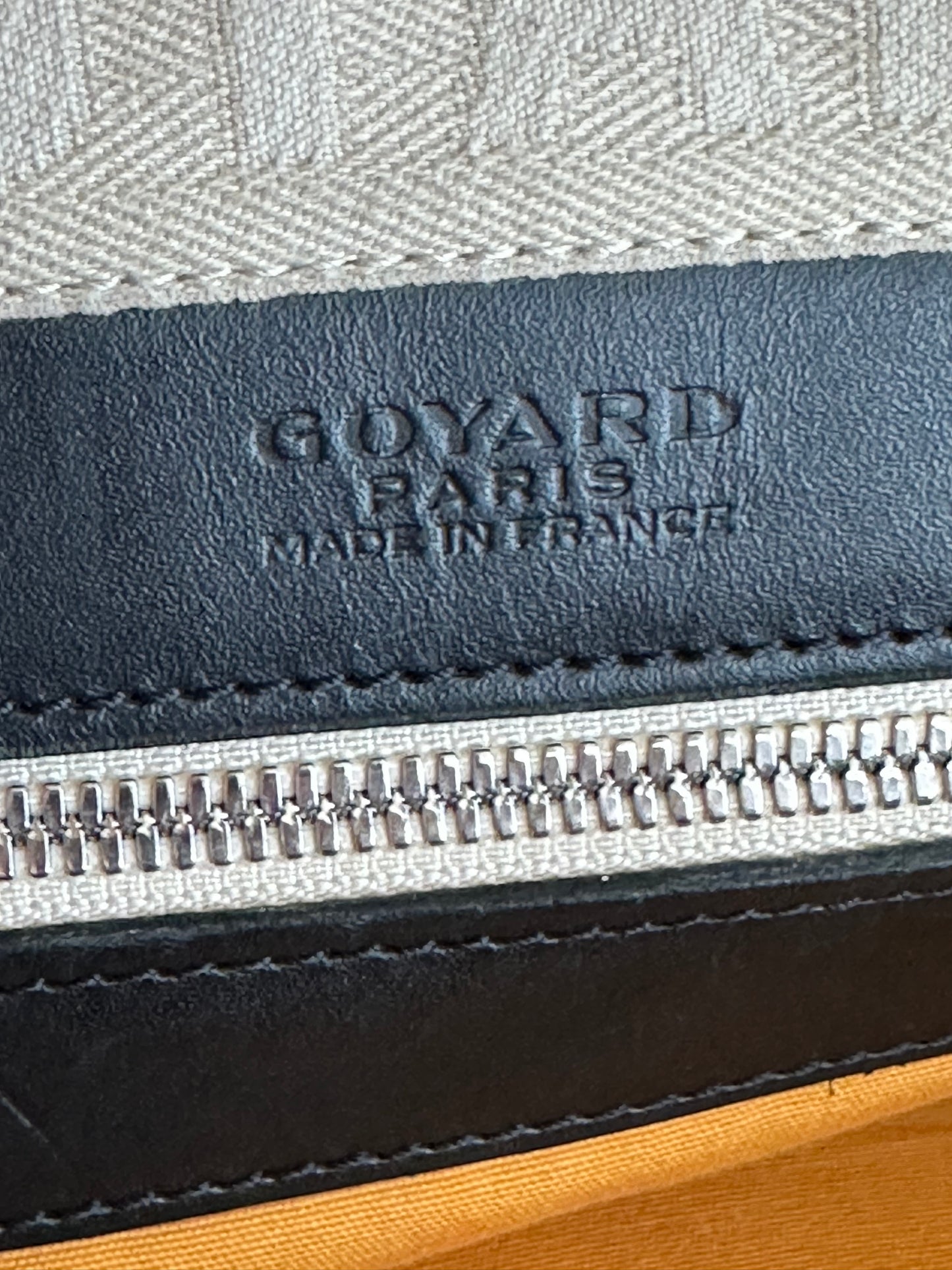 Goyard Black Bowling 55 Duffel Bag