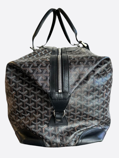 Goyard Black Bowling 55 Duffel Bag