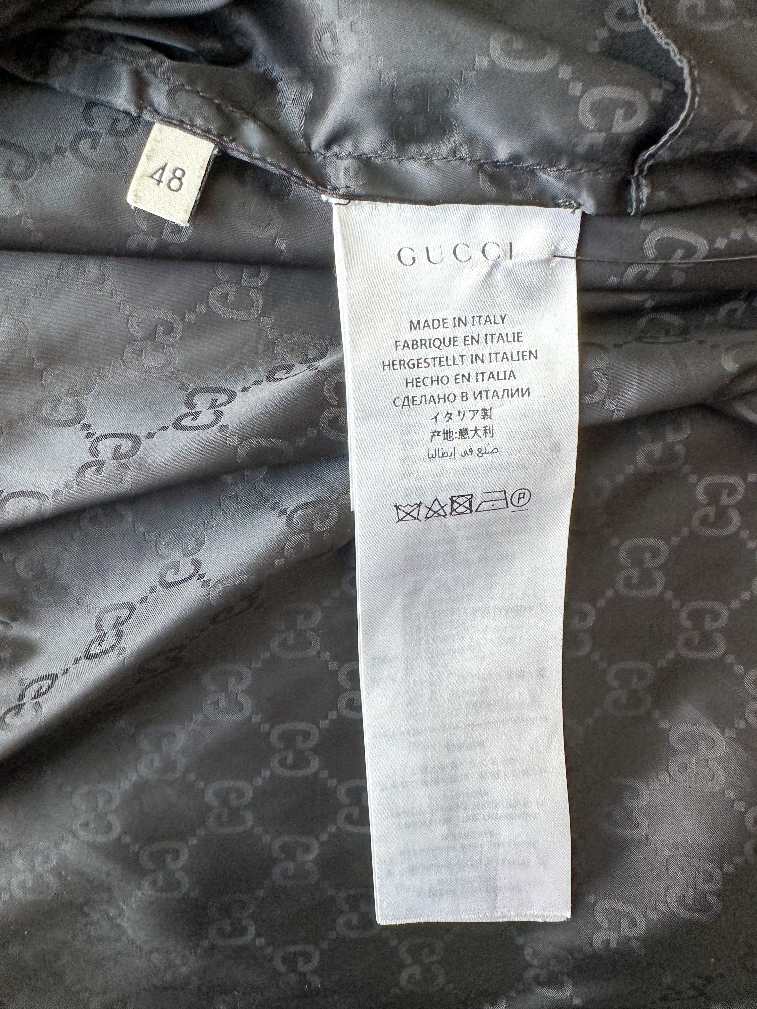 Gucci on sale monogram bomber