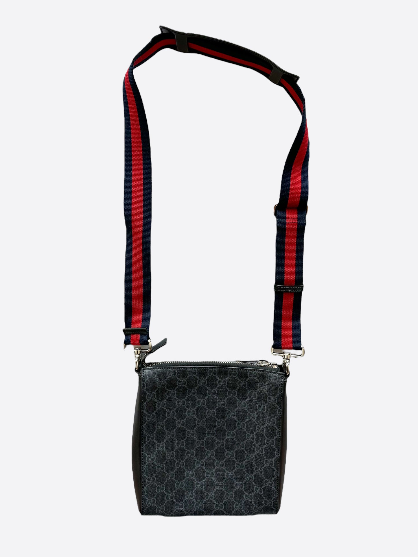 Gucci Messenger GG Supreme Small Black/Grey