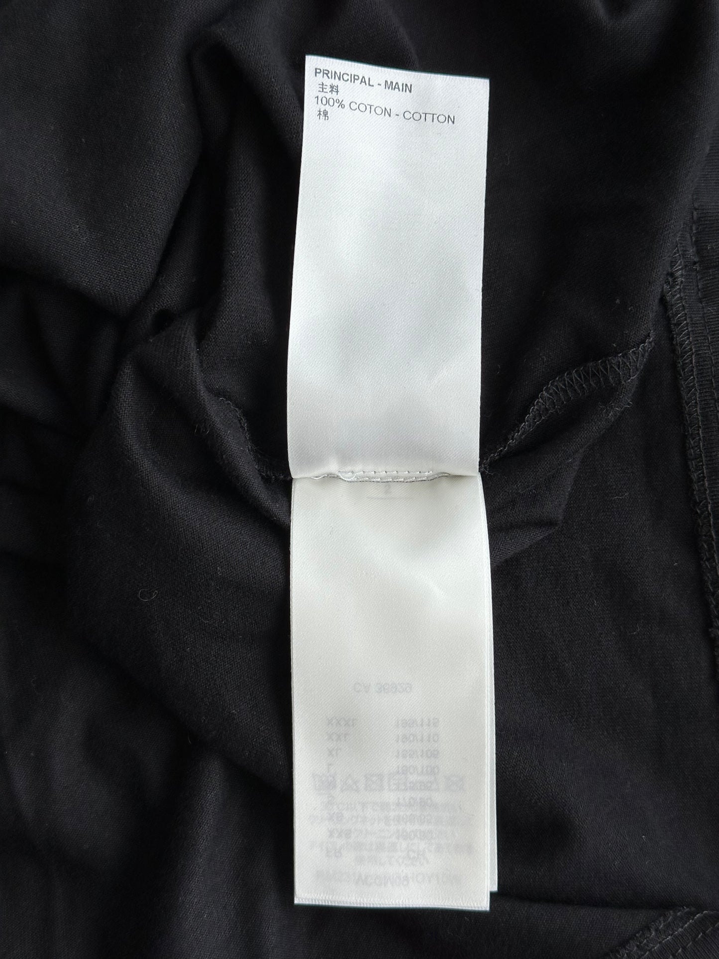 Louis Vuitton Black & White Vuittons Graphic T-Shirt