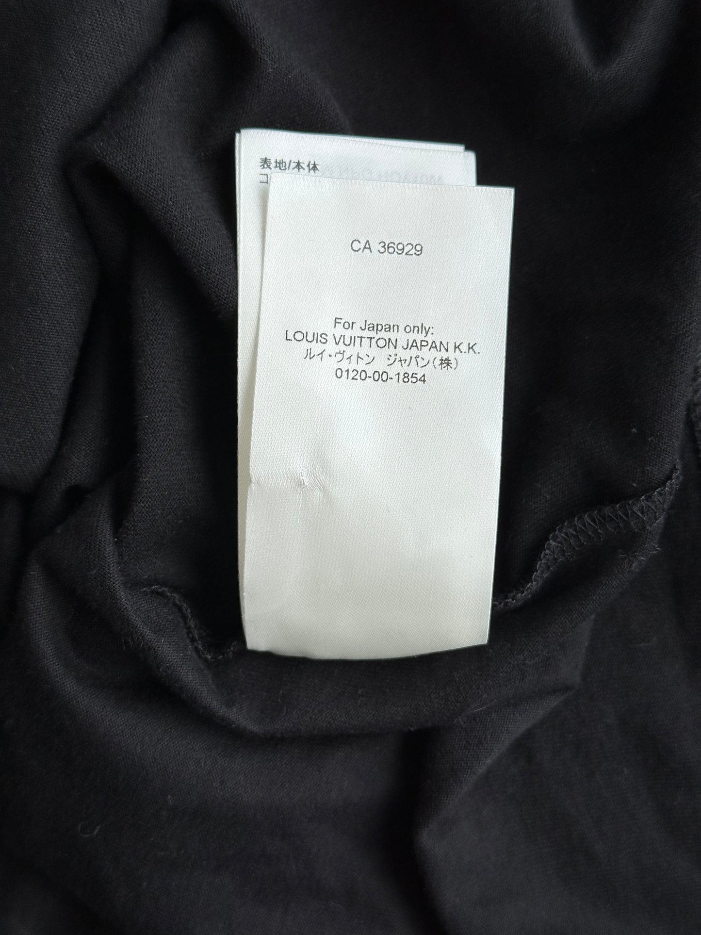 Louis Vuitton Black & White Vuittons Graphic T-Shirt